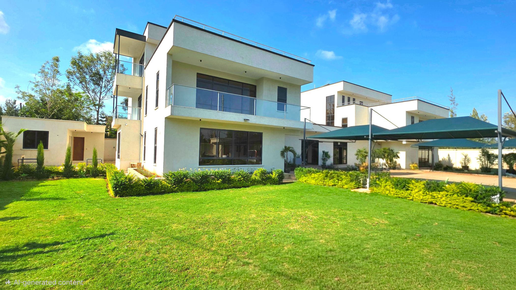 Leafy residential surroundings in Karen